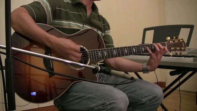 Here I am to worship HD - (Taylor 814ce Hillsong / Acoustic)